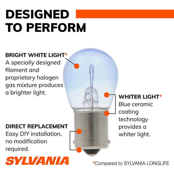 SYLVANIA 7506 SilverStar Mini Bulb, 2 Pack, , hi-res