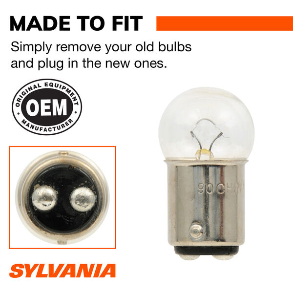 SYLVANIA 90 Long Life Mini Bulb, 2 Pack, , hi-res