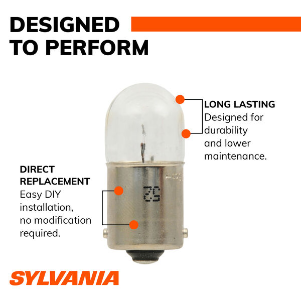 SYLVANIA 89 Long Life Mini Bulb, 2 Pack, , hi-res
