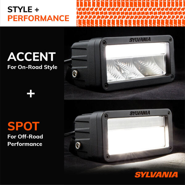 SYLVANIA Dual Mode 6 Inch LED Light Bar - Spot, , hi-res