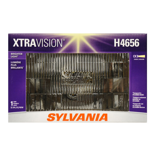 SYLVANIA H4656 XtraVision Sealed Beam Headlight, 1 Pack, , hi-res