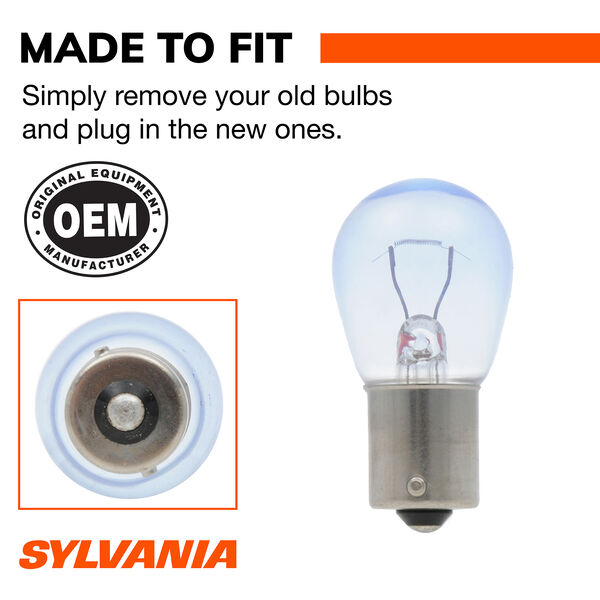 SYLVANIA 1156 SilverStar Mini Bulb, 2 Pack, , hi-res