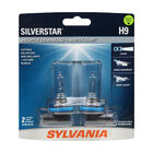 SYLVANIA H9 SilverStar Halogen Headlight Bulb, 2 Pack, , hi-res
