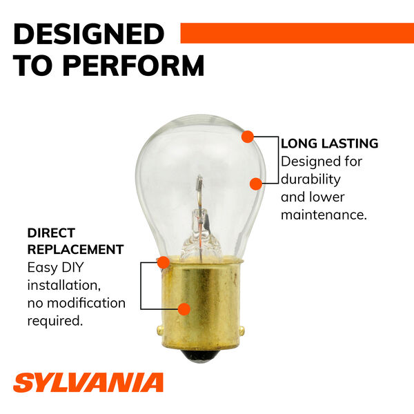 SYLVANIA 93 Long Life Mini Bulb, 2 Pack, , hi-res