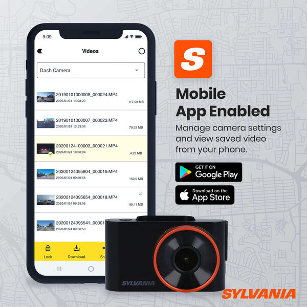 SYLVANIA Roadsight Pro Dash Camera, , hi-res