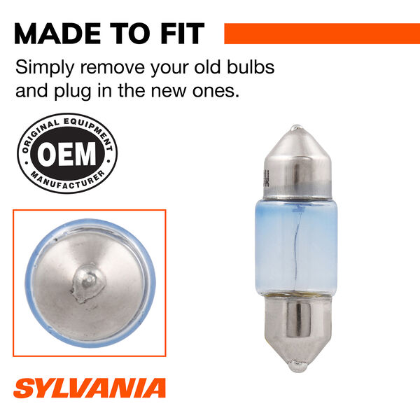 SYLVANIA DE3175 SilverStar Mini Bulb, 2 Pack, , hi-res