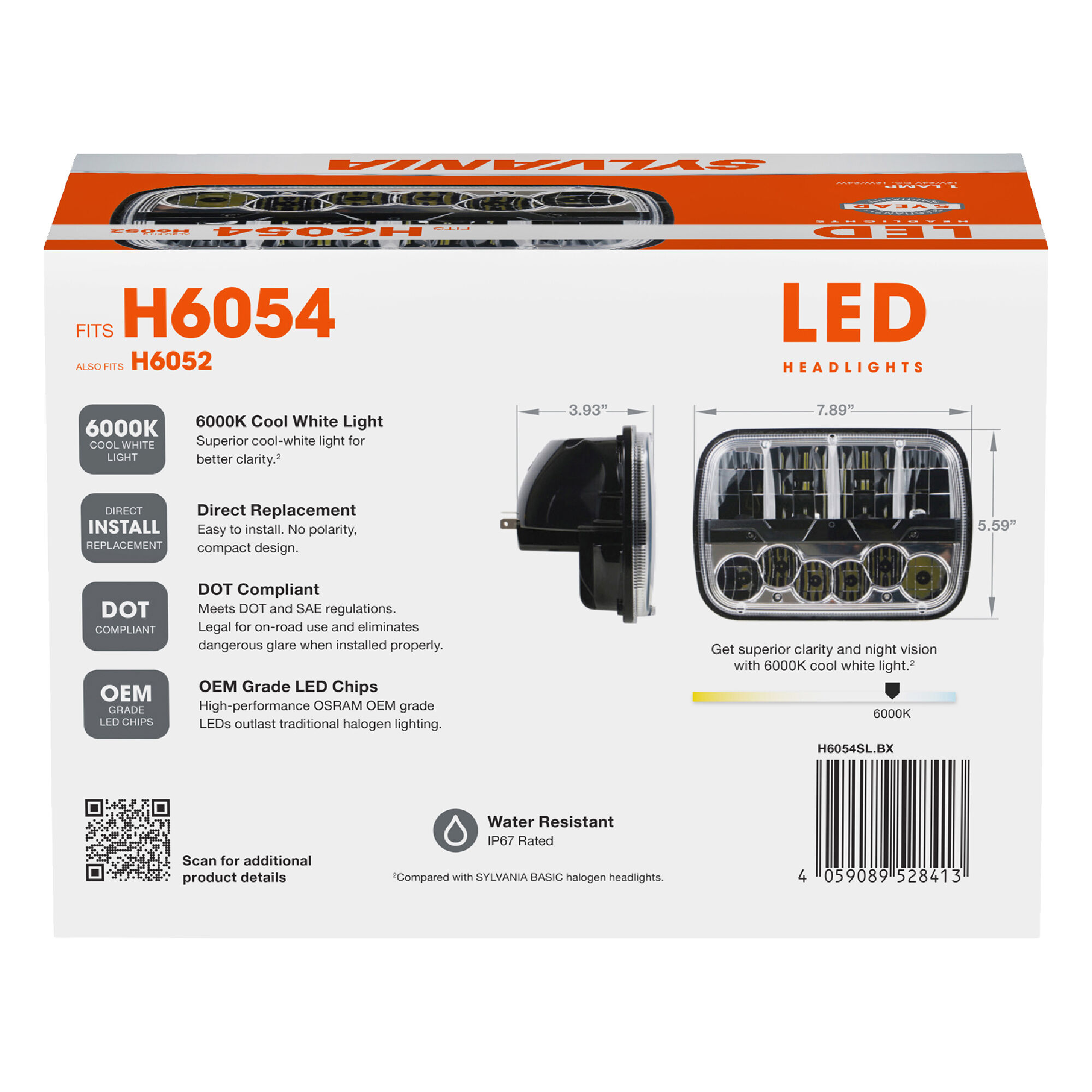 Sylvania h6054 led discount