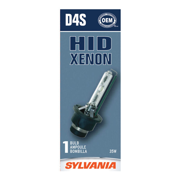 SYLVANIA D4S Basic HID Headlight Bulb, 1 Pack