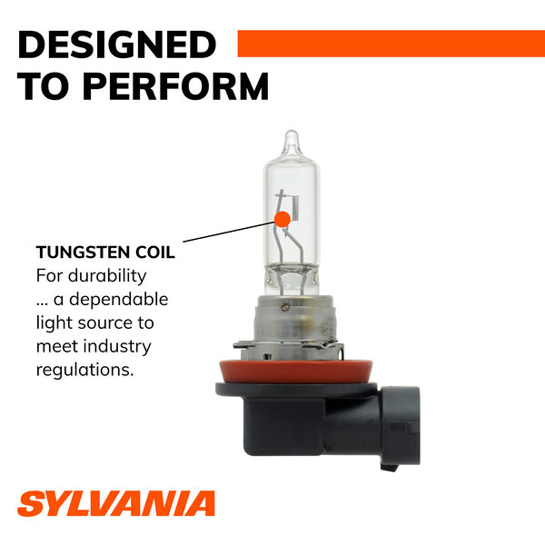 SYLVANIA H9 Basic Halogen Headlight Bulb, 1 Pack, , hi-res