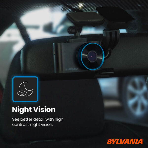 SYLVANIA Roadsight Dash Camera Pro + Rear Bundle