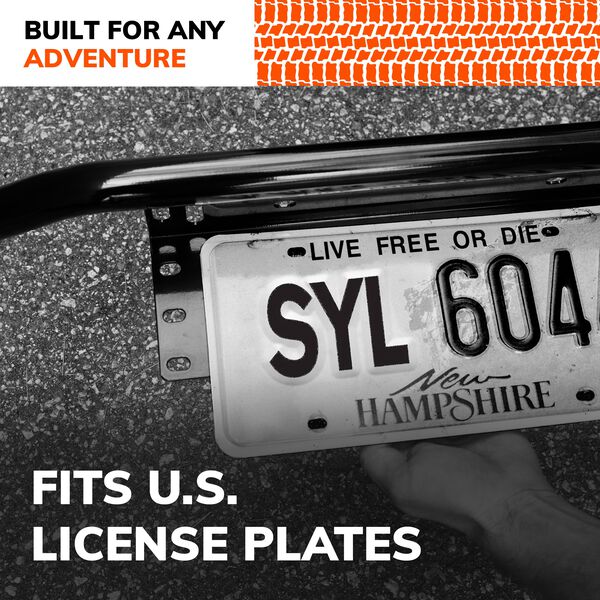 SYLVANIA Universal License Plate Bracket, , hi-res