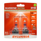 SYLVANIA H11B SilverStar ULTRA Halogen Headlight Bulb, 2 Pack, , hi-res