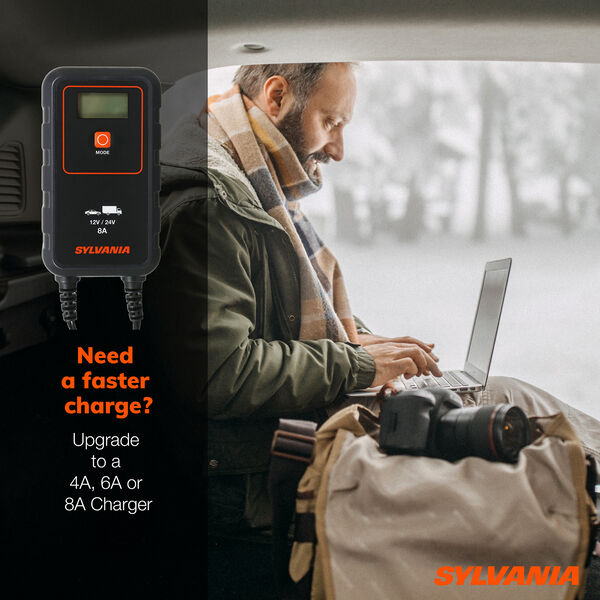 SYLVANIA Smart Charger - 6 Amp, , hi-res