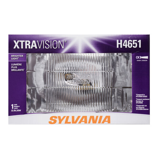 SYLVANIA H4651 XtraVision Sealed Beam Headlight, 1 Pack, , hi-res