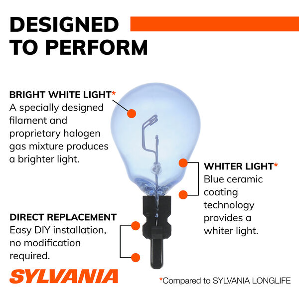 SYLVANIA 3057 SilverStar Mini Bulb, 2 Pack, , hi-res