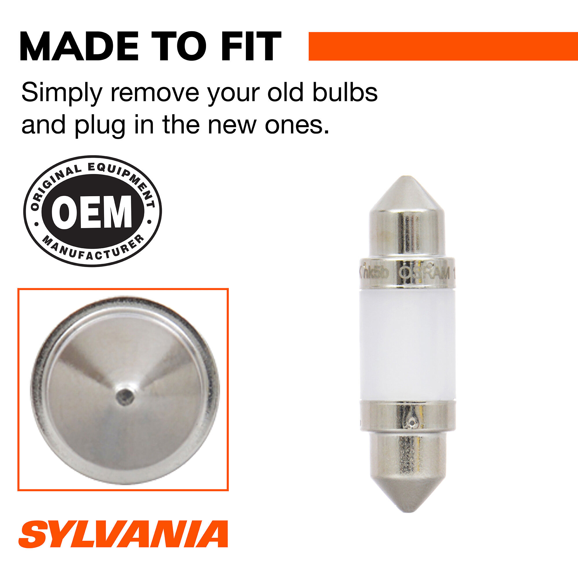 SYLVANIA 6418 WHITE ZEVO LED Mini, 1 Pack