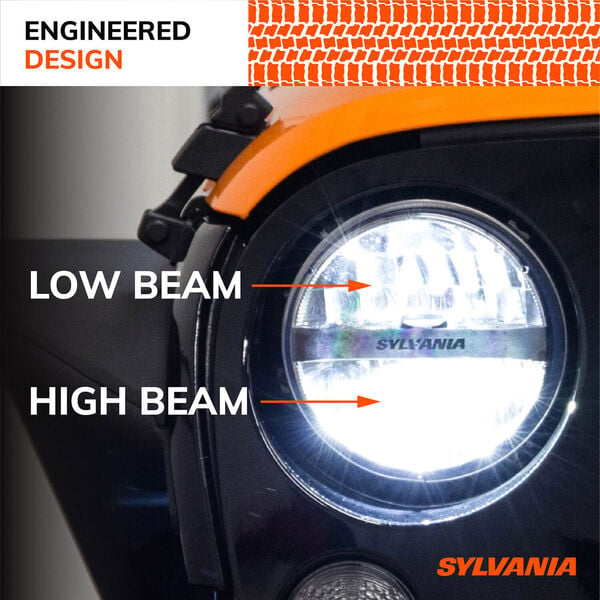 Oh beskyttelse mærke SYLVANIA L6024 ZEVO LED Sealed Beam, 1 Pack
