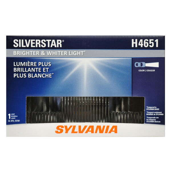 SYLVANIA H4651 SilverStar Sealed Beam Headlight, 1 Pack, , hi-res
