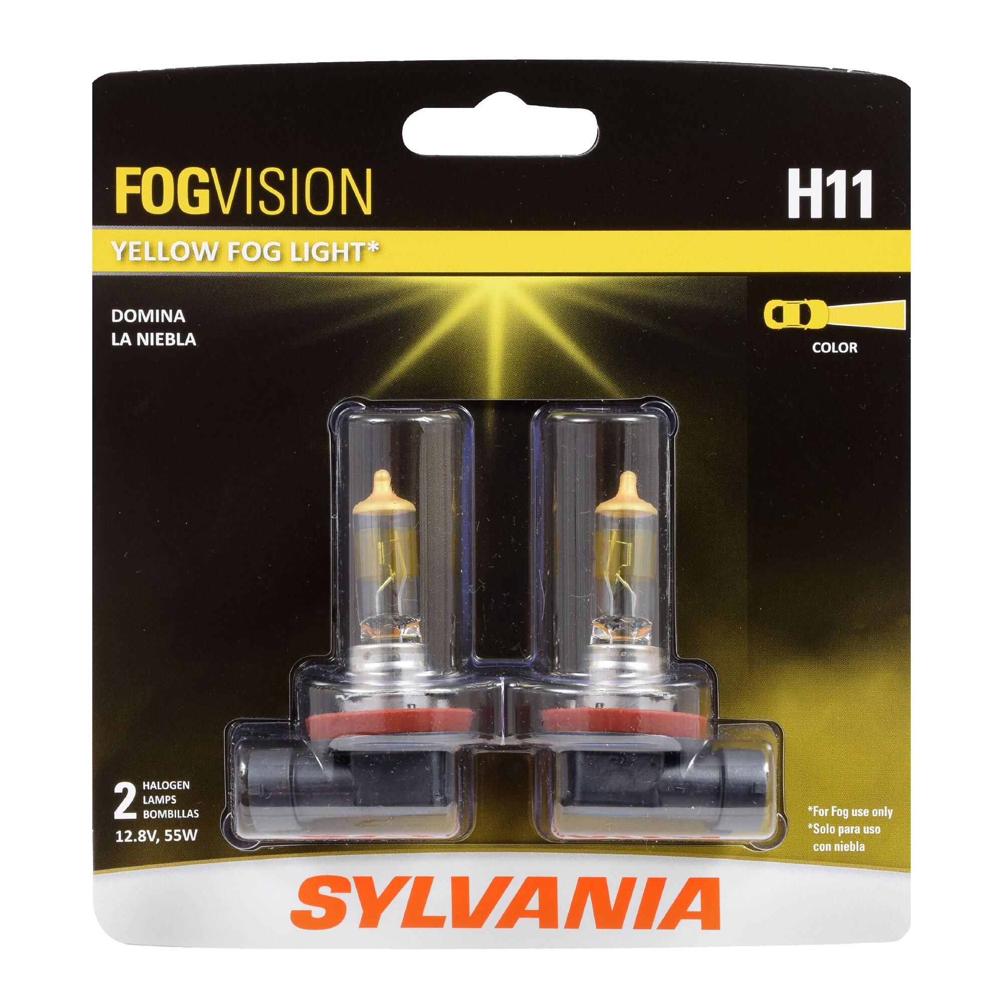 SYLVANIA H11FogVision Fog Bulb 2 Pack