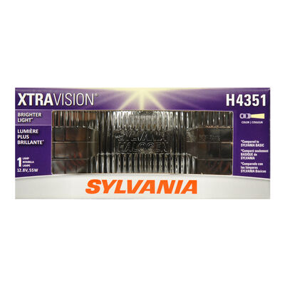 SYLVANIA H4351 XtraVision Sealed Beam Headlight, 1 Pack