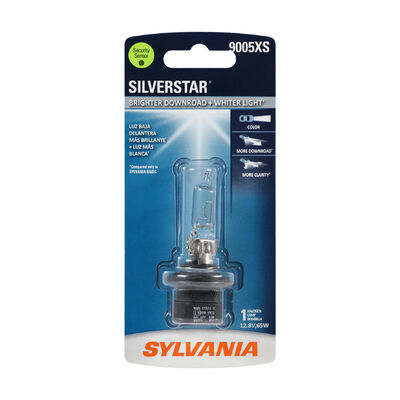 SYLVANIA 9005XS SilverStar Halogen Headlight Bulb, 1 Pack