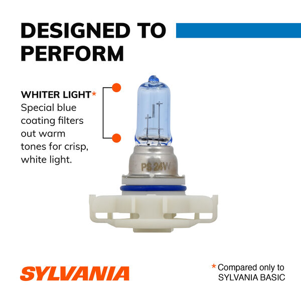 SYLVANIA 5202 SilverStar zXe Halogen Fog Bulb, 2 Pack, , hi-res