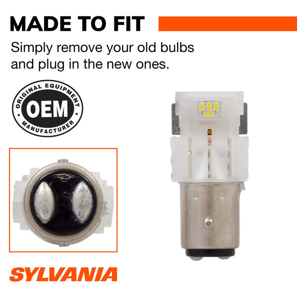 SYLVANIA 2357 WHITE SYL LED Mini Bulb, 2 Pack, , hi-res