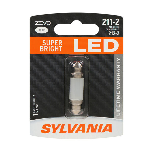SYLVANIA 211-2 WHITE ZEVO LED Mini, 1 Pack, , hi-res