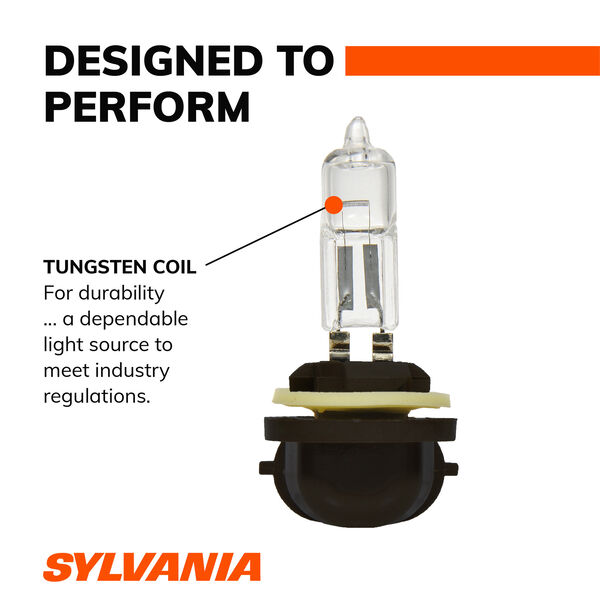SYLVANIA 889 Basic Fog Bulb, 1 Pack, , hi-res