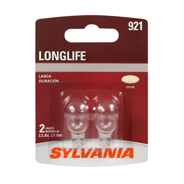 SYLVANIA 921 Long Life Mini Bulb, 2 Pack, , hi-res