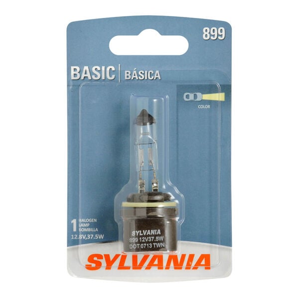 SYLVANIA 899 Basic Fog Bulb, 1 Pack, , hi-res