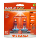 SYLVANIA H11 SilverStar ULTRA Halogen Headlight Bulb, 2 Pack, , hi-res