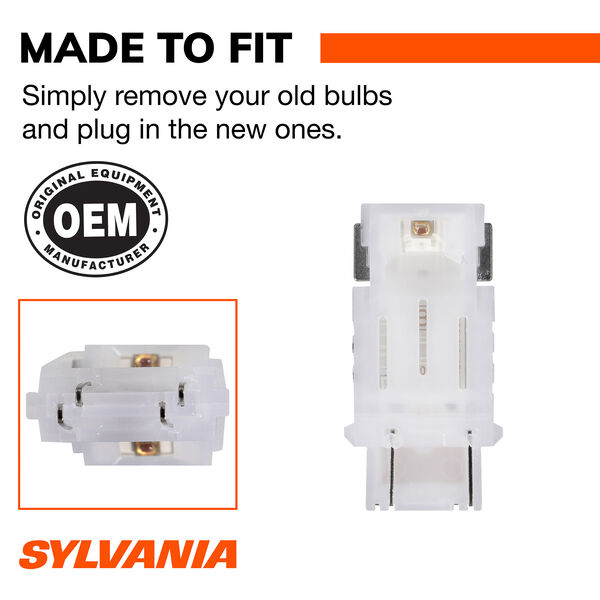 SYLVANIA 4057R RED SYL LED Mini Bulb, 2 Pack, , hi-res
