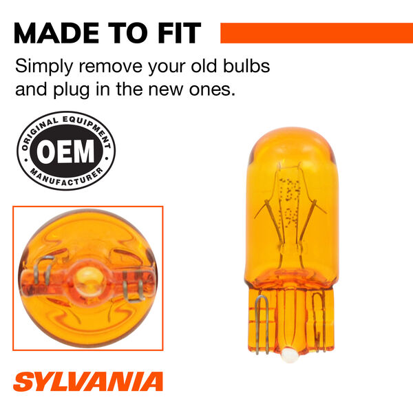SYLVANIA 194NA Long Life Mini Bulb, 2 Pack, , hi-res