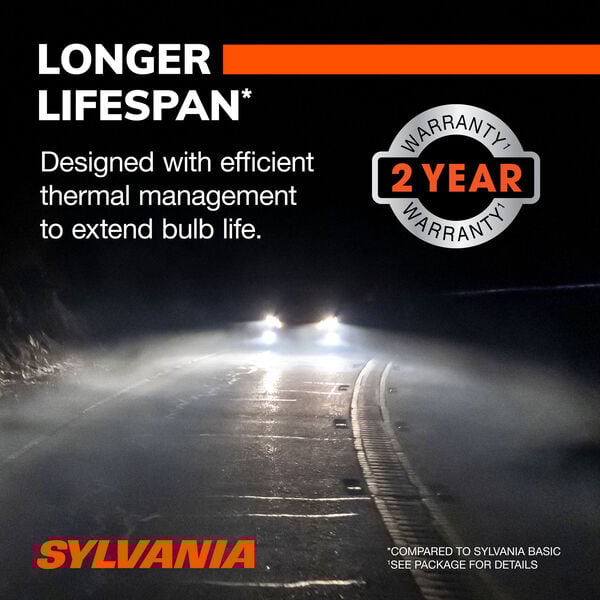 SYLVANIA 9012 LED Powersports & Fog Bulb, 2 Pack, , hi-res