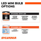 SYLVANIA 3047A AMBER ZEVO LED Mini Bulb, 2 Pack, , hi-res