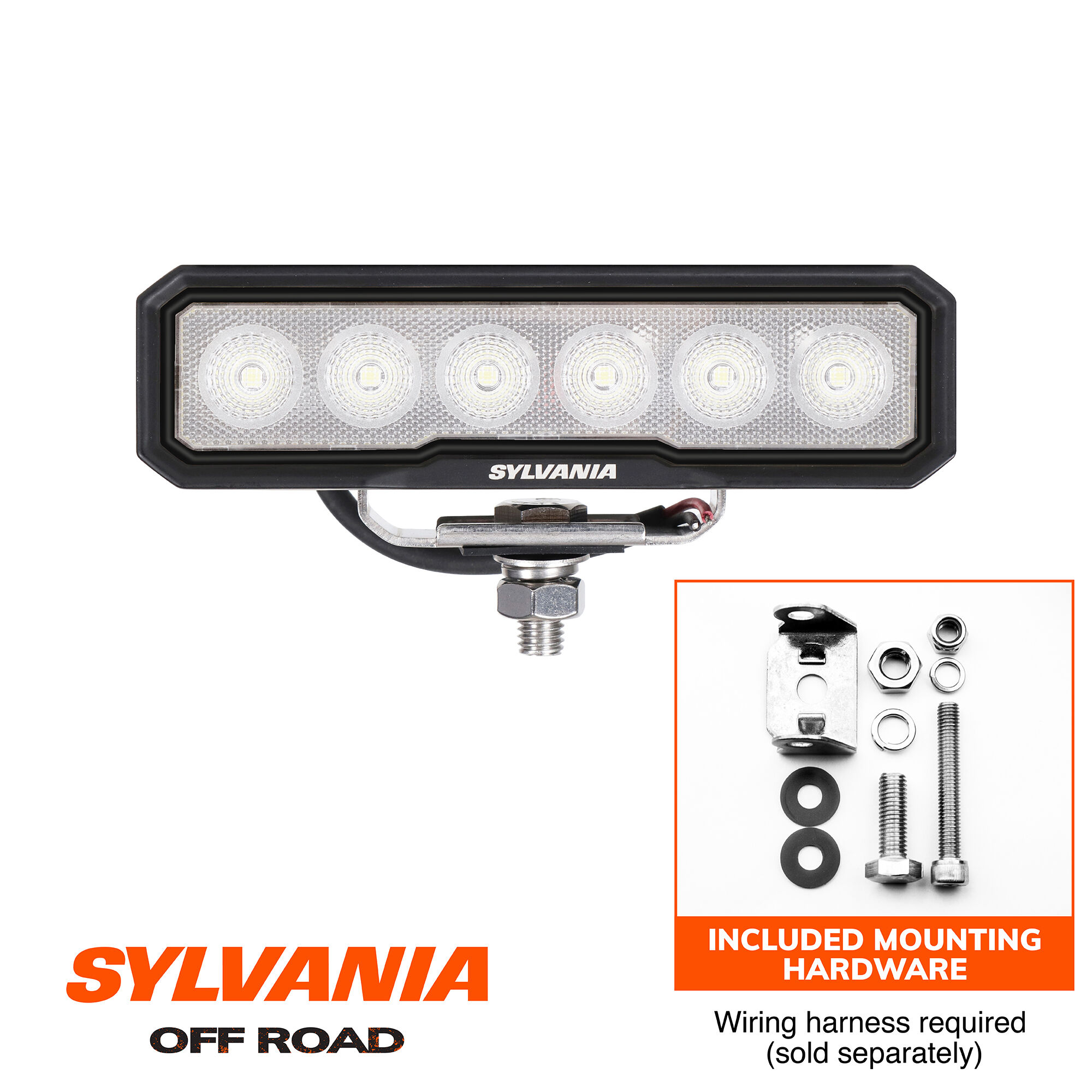 SYLVANIA Rugged 6 Inch LED Light Bar Flood