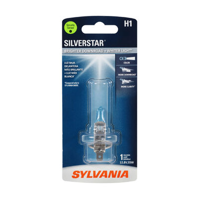 SYLVANIA H1 SilverStar Halogen Headlight Bulb, 1 Pack