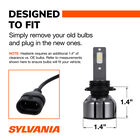 SYLVANIA 9012 LED Ultra Powersports & Fog Bulb, 2 Pack, , hi-res