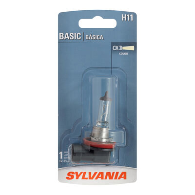 SYLVANIA H11 Basic Halogen Headlight Bulb, 1 Pack