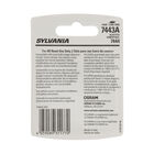 SYLVANIA 7443 AMBER LED Mini Bulb, 2 Pack, , hi-res