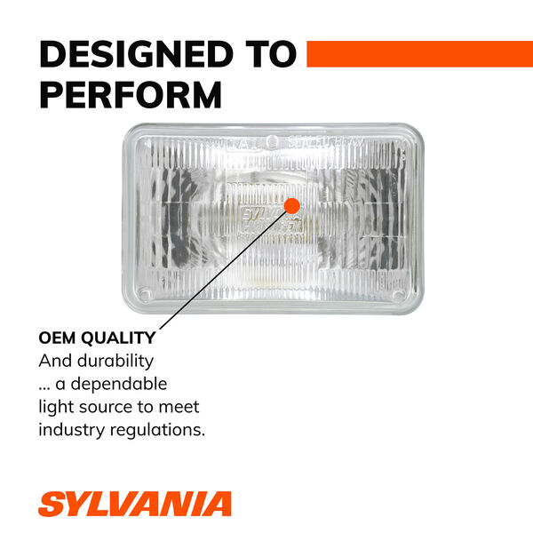 SYLVANIA H4651 Basic Sealed Beam Headlight, 1 Pack, , hi-res