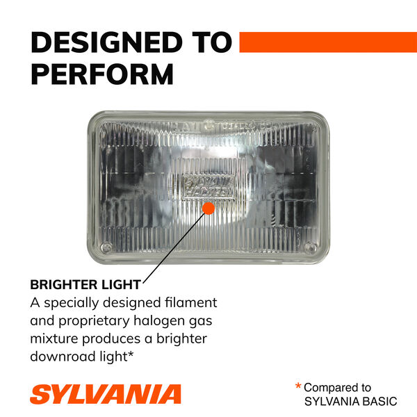 SYLVANIA H4651 SilverStar Sealed Beam Headlight, 1 Pack, , hi-res