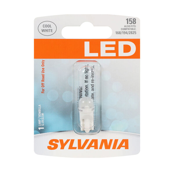 SYLVANIA 158 WHITE SYL LED Mini Bulb, 1 Pack, , hi-res