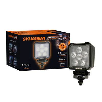 SYLVANIA Rugged 3.5 Inch LED Pod Cube - Flood