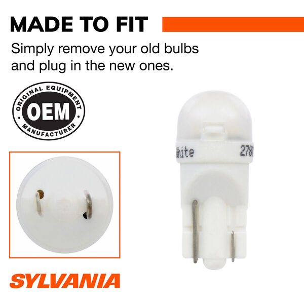 SYLVANIA 168 WHITE SYL LED Mini Bulb, 1 Pack, , hi-res