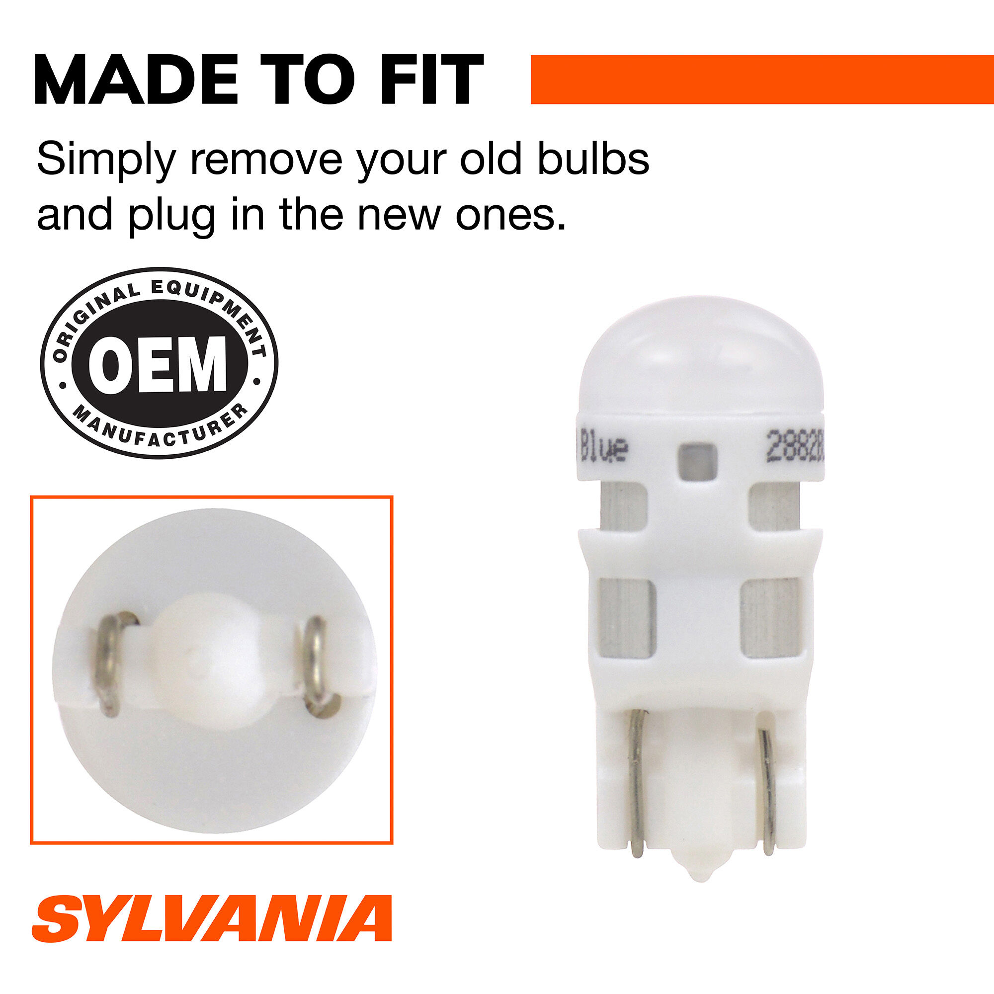 SYLVANIA 158B BLUE ZEVO LED Mini Bulb, 1 Pack