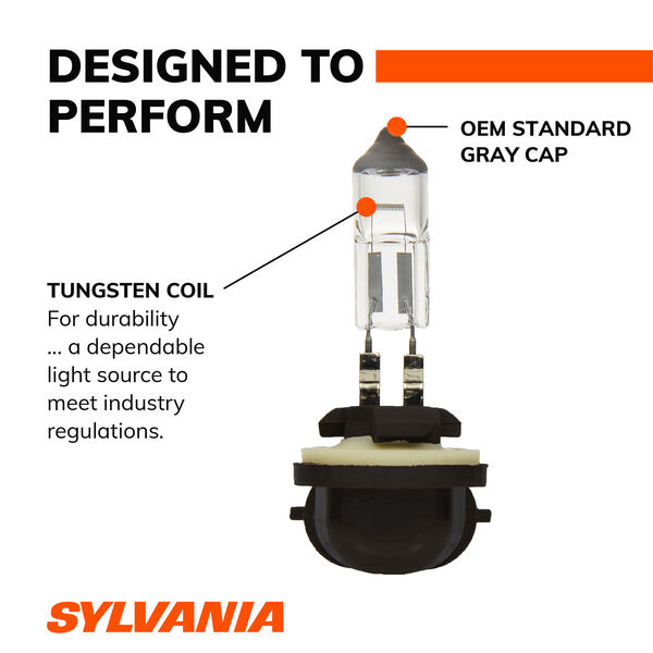 SYLVANIA 896 Basic Fog Bulb, 1 Pack, , hi-res