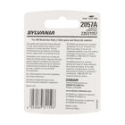 SYLVANIA 2057A AMBER SYL LED Mini Bulb Mini Bulb, 2 Pack, , hi-res