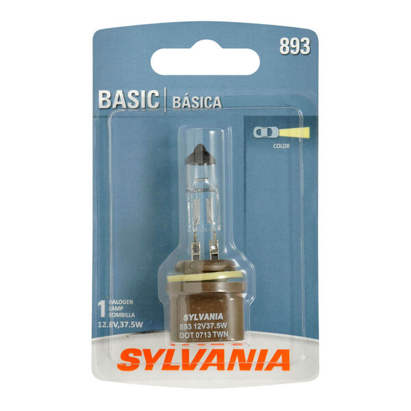 SYLVANIA 893 Basic Fog Bulb, 1 Pack, , hi-res